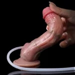 7 IN Small Best Realistic Silicone Ejaculating Dildo - Image 7