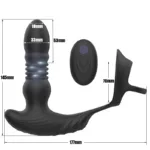 Vibrating and Thrusting Anal Vibrator Prostate Massager for Men - Image 5