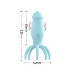 Rechargeable Octopus Clitoris G Spot Vibrator - Image 5