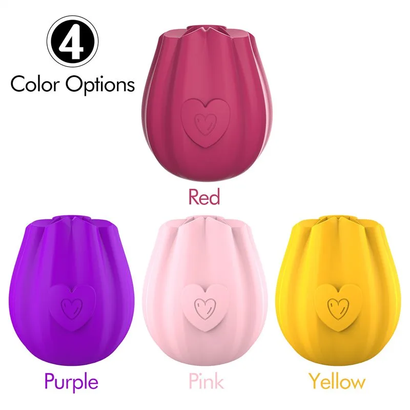 10 Suction Rose Sucking Vibrator 6 10 Suction Rose Sucking Vibrator 6