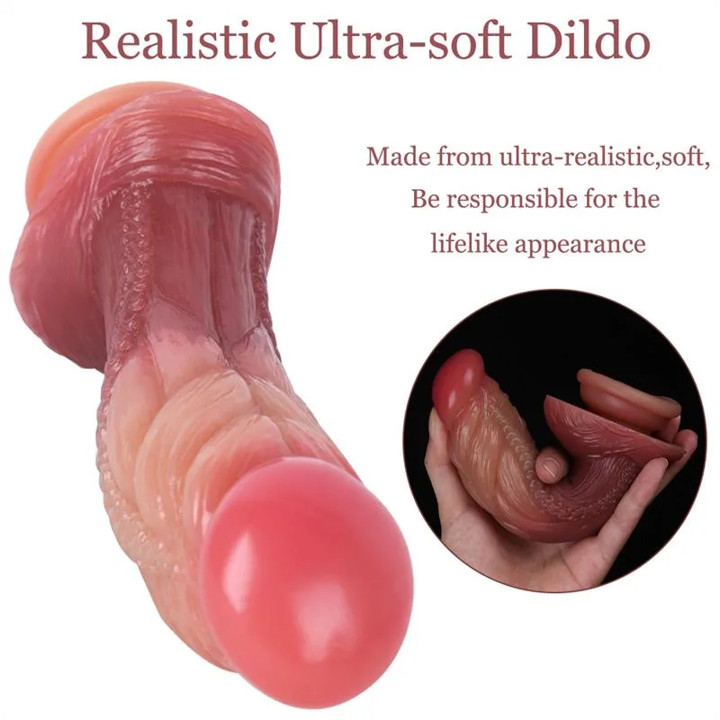 7.5 IN Soft Silicone Alien Dildo Strap On Harness Kits 3 7.5 IN Soft Silicone Alien Dildo Strap On Harness Kits 3