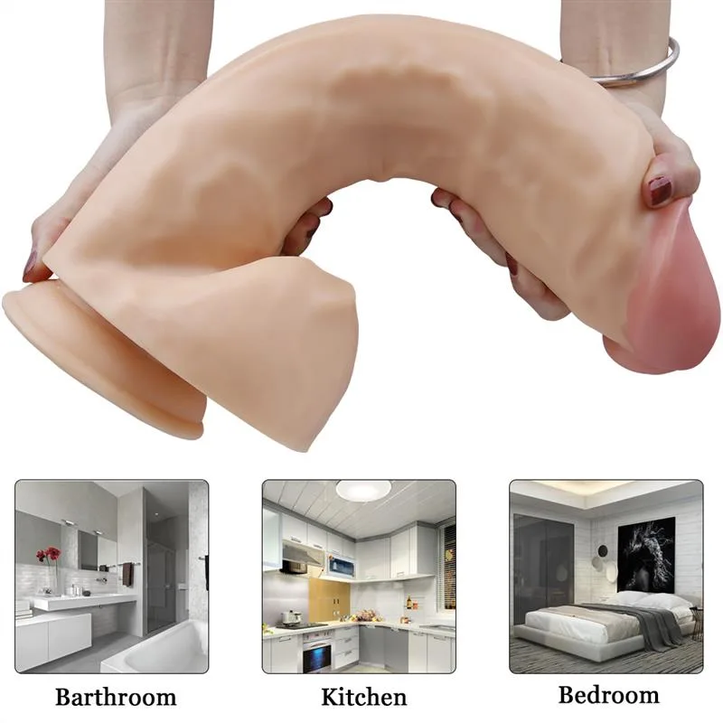 14.5 IN Extreme Giant Realistic PVC Dildo 4 14.5 IN Extreme Giant Realistic PVC Dildo 4