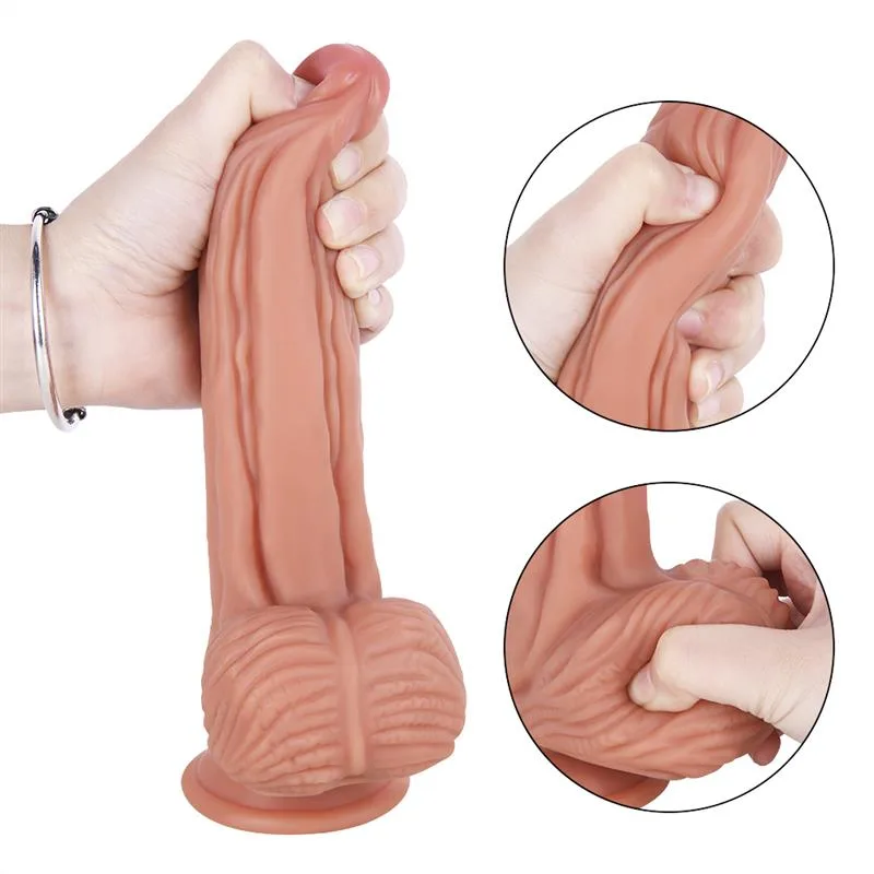 8 IN Soft Silicone Dildo Strap On Harness Set 5 8 IN Soft Silicone Dildo Strap On Harness Set 5