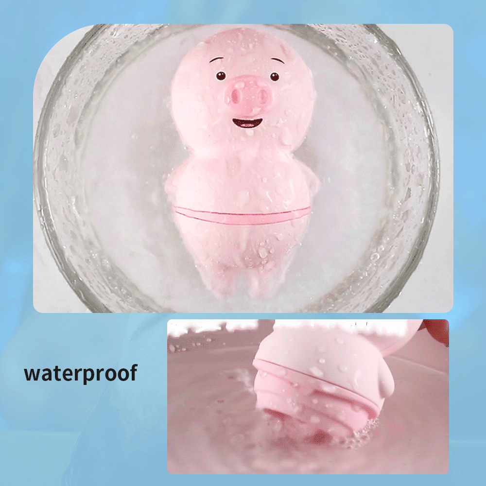 Discreet Happy Piggy Tongue Licking Vibrator 2 Discreet Happy Piggy Tongue Licking Vibrator 2