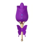 Rose Women Toy Clitoris Nipple Sucking Vibrator - Image 5