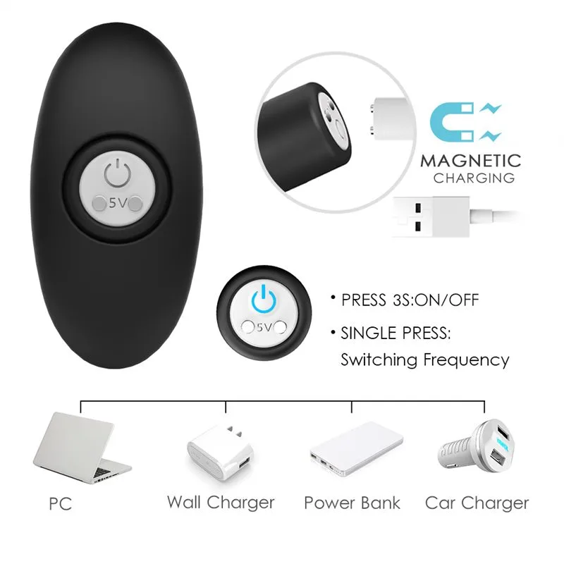 Remote Control Flexible Anal Beads Vibrator 5 Remote Control Flexible Anal Beads Vibrator 5