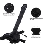 12 IN Long Slim Dildo Unisex Strap-On Harness Kit - Image 5