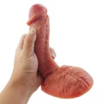 7 IN Small Thick Realistic Dildo with Strong Suction Cup - Image 3