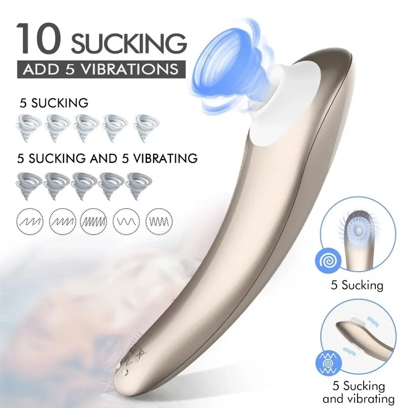 1ffec7d7c4ba1291 Portable 5 Sucking and Vibrating Clit Suction Toy - Image 5