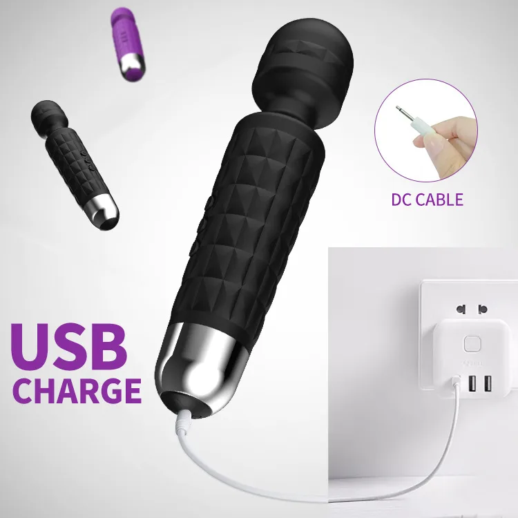 Portable Magic Wand Massager Women Vibrator 3 Portable Magic Wand Massager Women Vibrator 3
