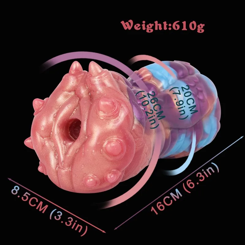 Fantasy Soft Silicone Exotic Male Stroking Toy 1 Fantasy Soft Silicone Exotic Male Stroking Toy 1