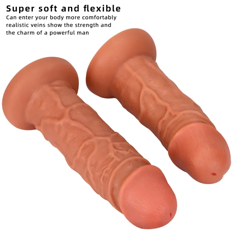 9/10 IN Big Fat Best Silicone Penis Dildo 2 9/10 IN Big Fat Best Silicone Penis Dildo 2
