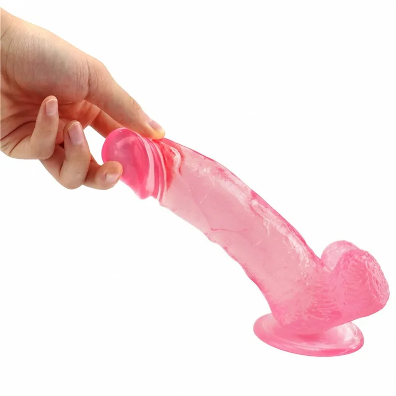 7.5 IN Pink Real Penis Shape PVC Dildo 9 7.5 IN Pink Real Penis Shape PVC Dildo 9