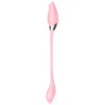 Dual Ended Clitoral Sucking Vibrator With Heated Vibrating Egg - Image 6
