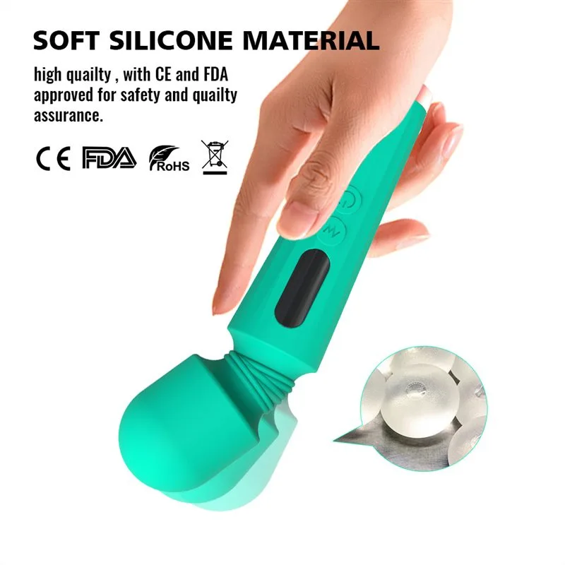 Cordless Powerful Personal Wand Vibration Massager 2 Cordless Powerful Personal Wand Vibration Massager 2