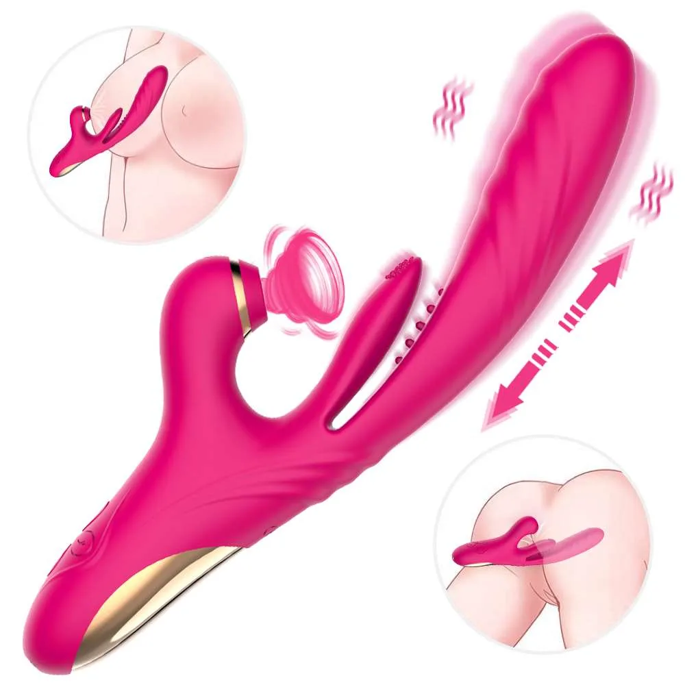 2de1ab22d108bfec Triple Stimulation Women G-Spot Clit Sucking Vibrator - Image 4