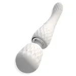 7 Frequencies White Rippled Head Wand Massager - Image 3