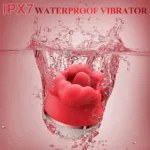 3 Suction 5 Licking Rose Vibrator Oral Sex Toy - Image 7