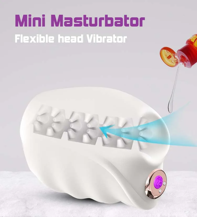 9 Vibration Mini Penis Trainer Male Masturbation Cup 1 9 Vibration Mini Penis Trainer Male Masturbation Cup 1