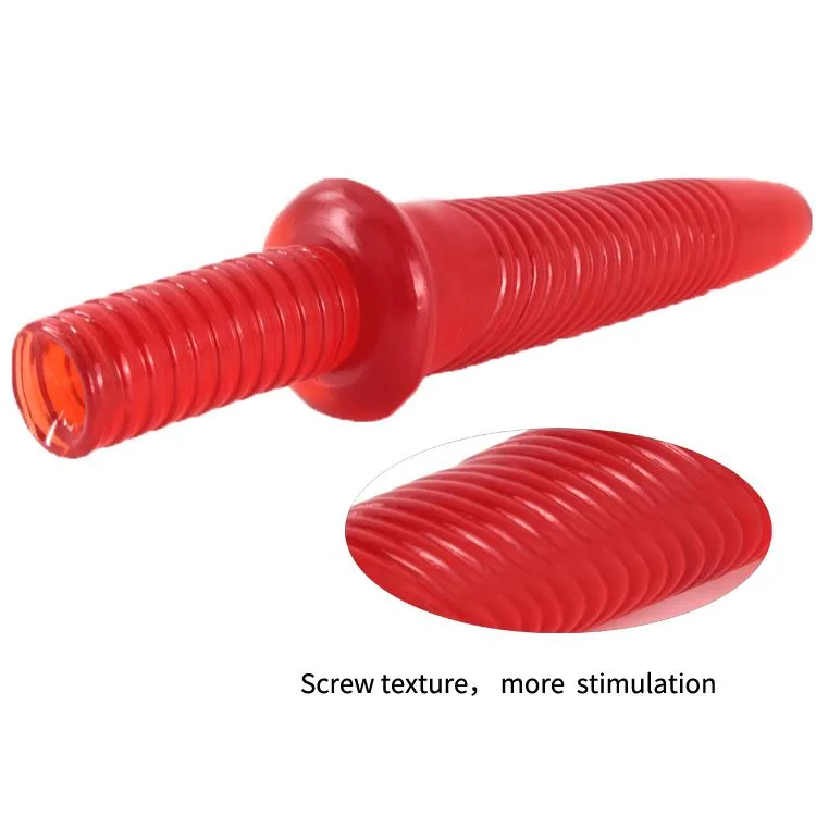 12 IN Sword Spiral PVC Dildo with Tapered Tip 4 12 IN Sword Spiral PVC Dildo with Tapered Tip 4