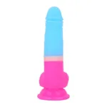 7 IN Small Colors Silicone Dildo Strap On Harness Set - Image 8