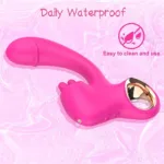 Dual Motors Swinging Tongue and Dildo Vibrator - Image 7