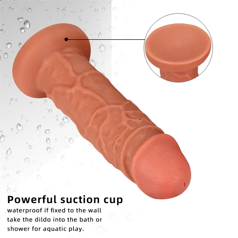 9/10 IN Big Fat Best Silicone Penis Dildo 4 9/10 IN Big Fat Best Silicone Penis Dildo 4
