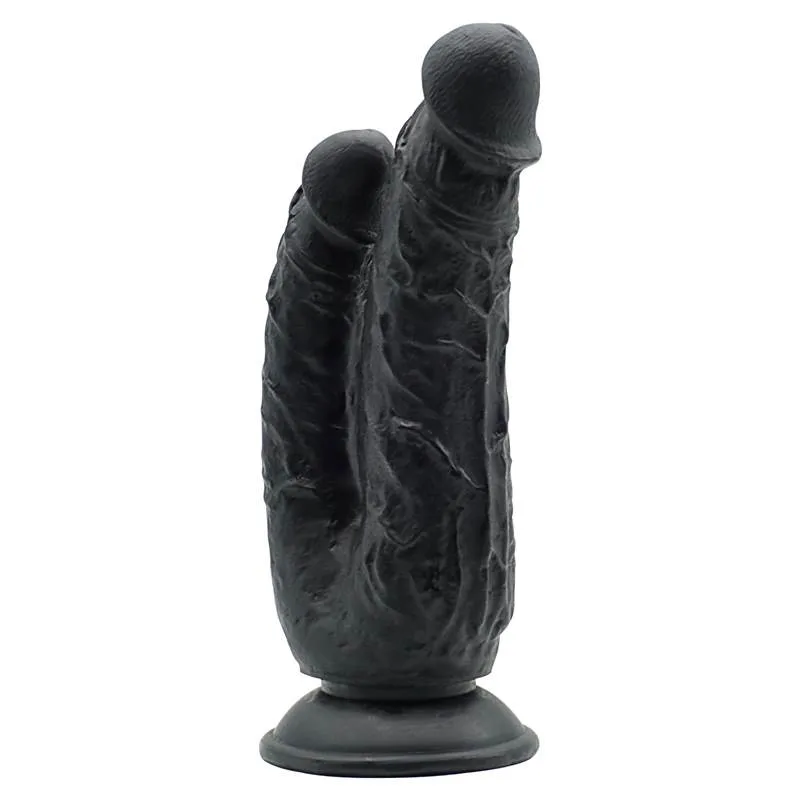 3db2a69d907d3fc6 7.5 IN Suction Cup Double Headed Dildo - Image 3