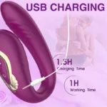 Remote Control Double Stimulation Couple Vibrator - Image 7