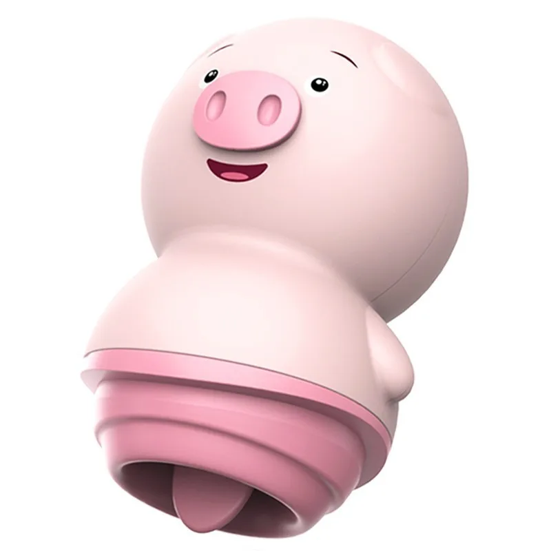 44464df0b191c469 Happy Piggy Tongue Licking Vibrator
