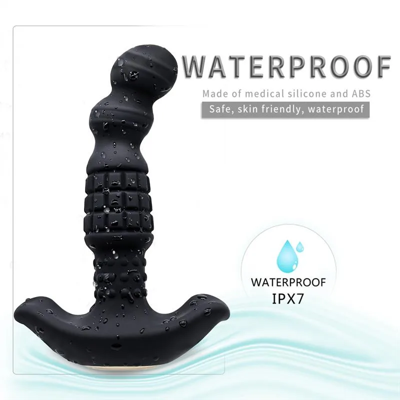 10 Vibration 3 Rotation Prostate Vibrator Electric Anal Plug 8 10 Vibration 3 Rotation Prostate Vibrator Electric Anal Plug 8