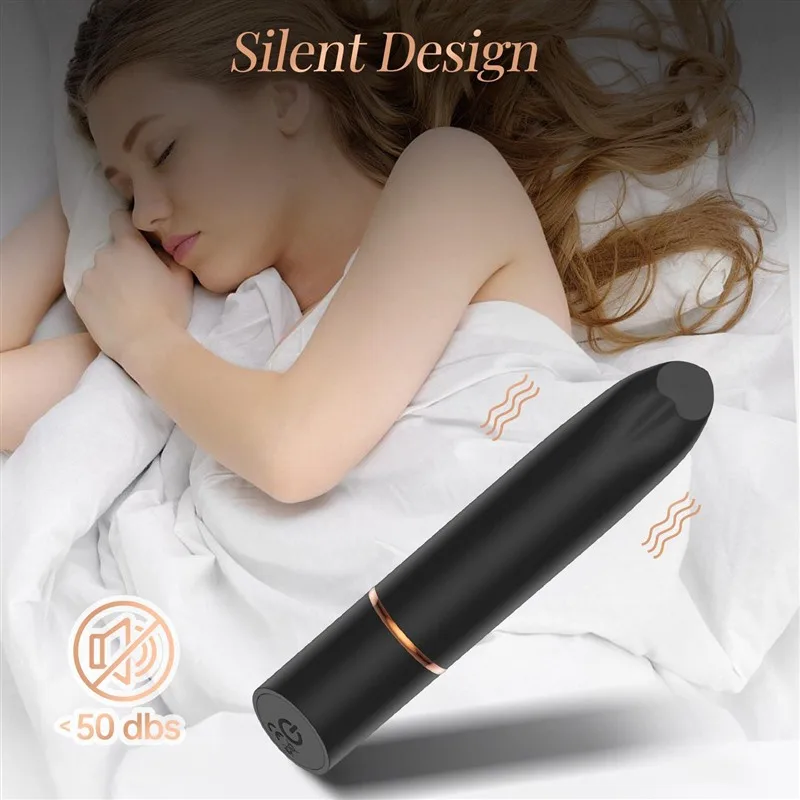 USB Charging 10 Powerful Vibration Bullet Vibrator 4 USB Charging 10 Powerful Vibration Bullet Vibrator 4