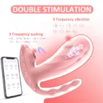 App/Remote Control Wearable Butterfly Clit Sucking G-spot Vibrator - Image 6