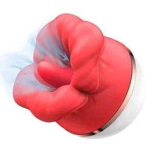 Rose Tongue Licking and Suction Oral Sex Toy