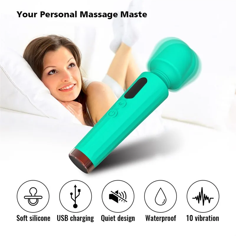 Cordless Powerful Personal Wand Vibration Massager 1 Cordless Powerful Personal Wand Vibration Massager 1