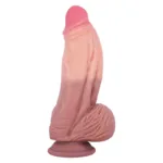 9.5 IN Large Thick Silicone Dildo Strap On Harness Set - Image 4