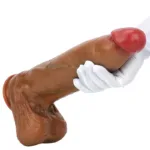 13 IN Huge Girth Silicone Dildo Best Realistic Cock - Image 5