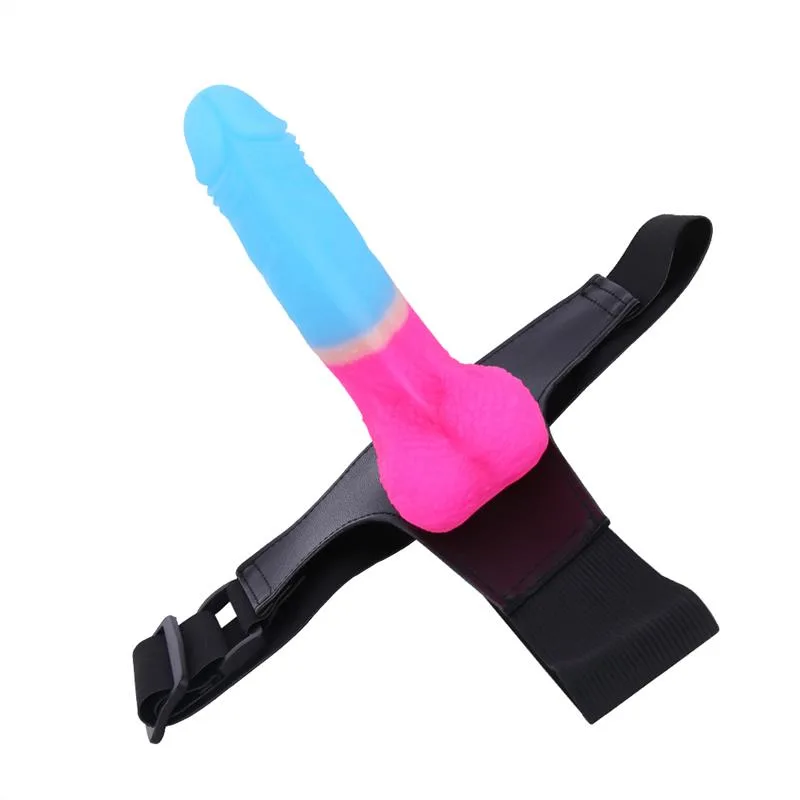 7 IN Small Colors Silicone Dildo Strap On Harness Set 3 7 IN Small Colors Silicone Dildo Strap On Harness Set 3