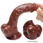 9.5 IN Big Realistic Looking PVC Dildo - Image 9