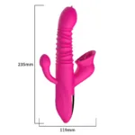 Heated 7 Frequencies Multi-Functional Women Vibrator - Image 2