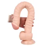 16 IN Extra Long Thin Lesbian Strap-On Dildo Harness Set - Image 10