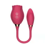 Rose Clit Sucking Toy with Vibrating Egg - Image 4