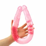 21.5 IN Flexible Double Ended PVC Dildo - Image 2