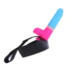 7 IN Small Colors Silicone Dildo Strap On Harness Set - Image 3