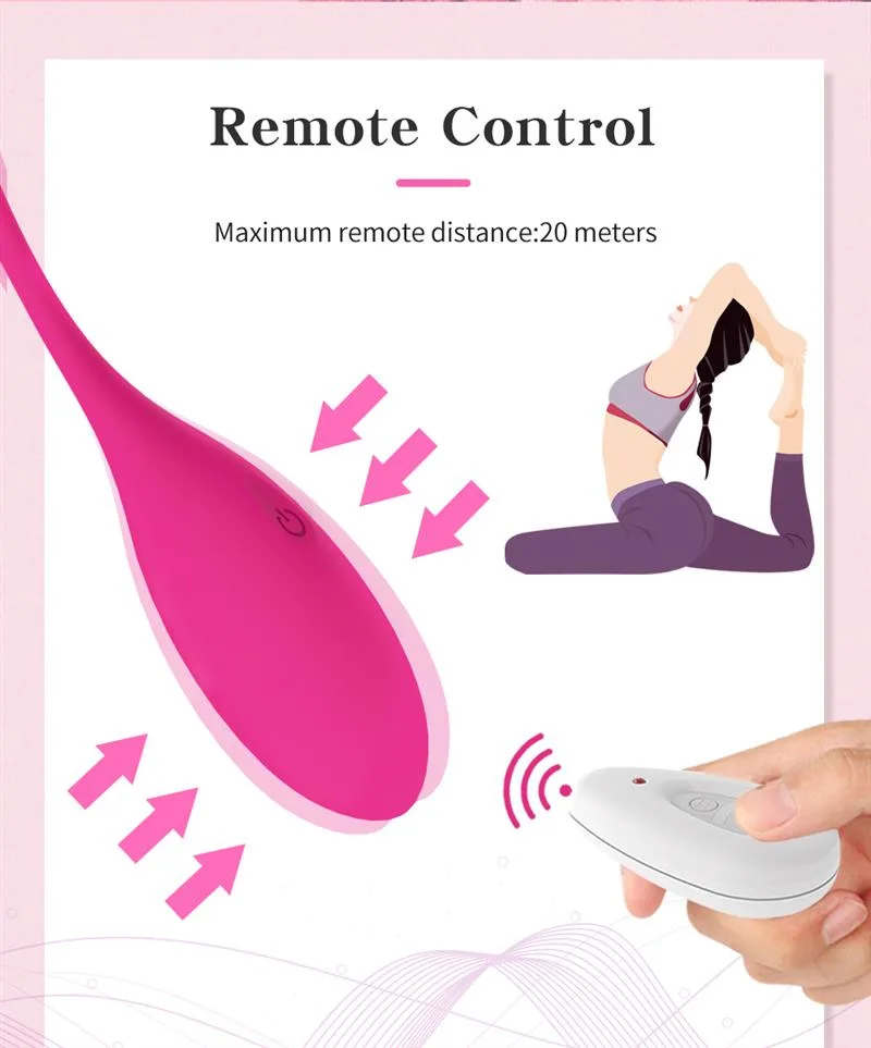 Wireless Vibrating Egg Vaginal Kegel Ball 4 Wireless Vibrating Egg Vaginal Kegel Ball 4