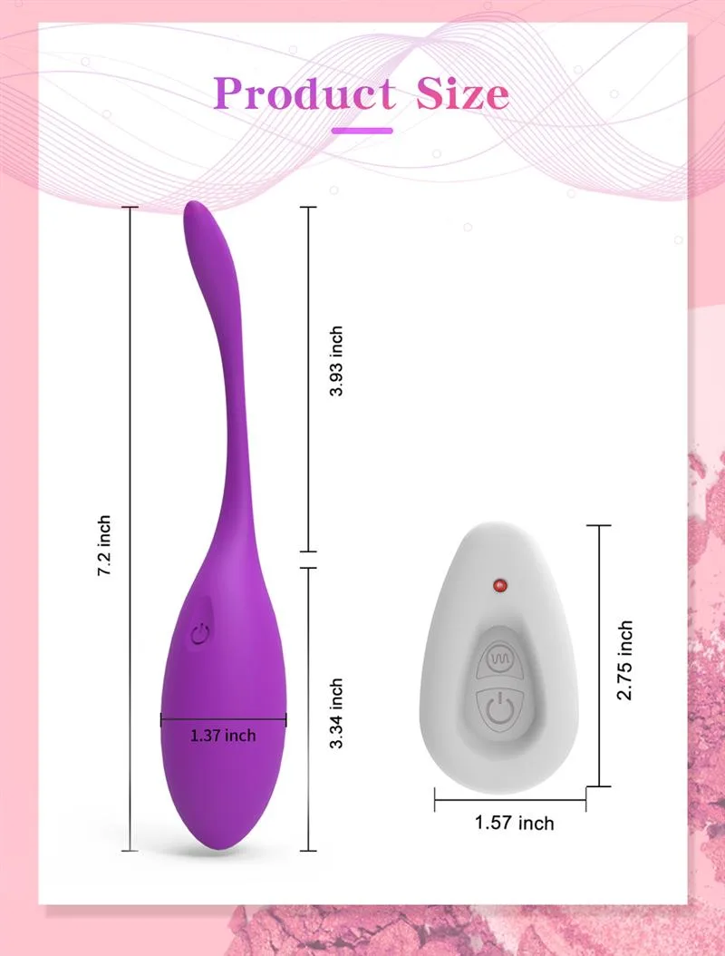 Wireless Vibrating Egg Vaginal Kegel Ball 2 Wireless Vibrating Egg Vaginal Kegel Ball 2