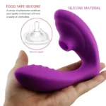 Wearable G-spot Vibrator Clit Suction Toy - Image 8
