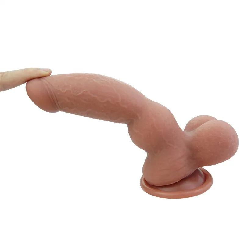 774ed8cabbcccf21 8 IN Unique Real Touch Silicone Knot Dildo - Image 3