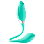 Dual Ended Clitoral Sucking Vibrator With Heated Vibrating Egg - Image 2
