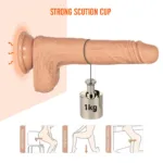 7.5/7.9/8.7 IN Remote Control Vibrating Thrusting Rotating Silicone Dildo - Image 8